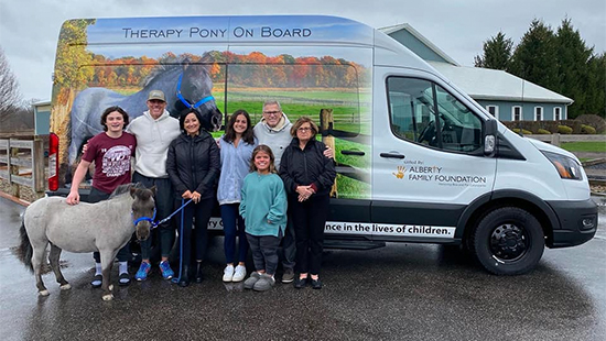 Victory Gallup: Helping Willie The Therapy Pony Travel